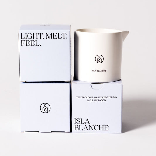 ISLA BLANCHE | TESTÁPOLÓ GYERTYA