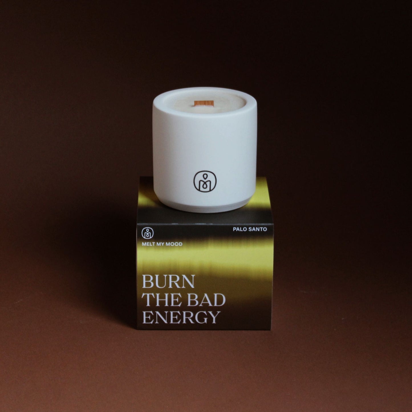 Burn The Bad Energy illatgyertya – spirituális energizáló hangulatot teremtő kézműves szójagyertya